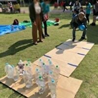 文化祭でボーリング